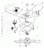 Toro 20672 - Lawnmower, 1984 (4000001-4999999) Listas de piezas de repuesto y dibujos BLADE BRAKE CLUTCH ASSEMBLY