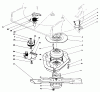 Toro 20672 - Lawnmower, 1985 (5000001-5999999) Listas de piezas de repuesto y dibujos BLADE BRAKE CLUTCH ASSEMBLY