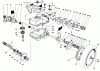 Toro 20672 - Lawnmower, 1985 (5000001-5999999) Listas de piezas de repuesto y dibujos GEAR CASE ASSEMBLY