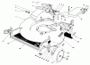Toro 20672 - Lawnmower, 1985 (5000001-5999999) Listas de piezas de repuesto y dibujos HOUSING ASSEMBLY