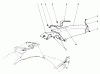 Toro 20672 - Lawnmower, 1985 (5000001-5999999) Listas de piezas de repuesto y dibujos SIDE DISCHARGE CHUTE MODEL NO. 59108 (OPTIONAL)