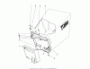 Toro 20673 - Lawnmower, 1976 (6000001-6999999) Listas de piezas de repuesto y dibujos GRASS BAG ASSEMBLY