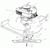 Toro 20675 - Lawnmower, 1984 (4000001-4999999) Listas de piezas de repuesto y dibujos ENGINE ASSEMBLY