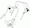 Toro 20675 - Lawnmower, 1984 (4000001-4999999) Listas de piezas de repuesto y dibujos HANDLE ASSEMBLY