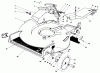 Toro 20675 - Lawnmower, 1984 (4000001-4999999) Listas de piezas de repuesto y dibujos HOUSING ASSEMBLY