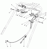 Toro 20675 - Lawnmower, 1984 (4000001-4999999) Listas de piezas de repuesto y dibujos TRACTION CONTROL ASSEMBLY