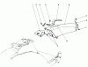 Toro 20675 - Lawnmower, 1985 (5000001-5999999) Listas de piezas de repuesto y dibujos SIDE DISCHARGE CHUTE MODEL NO. 59108 (OPTIONAL)