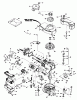 Toro 20675 - Lawnmower, 1986 (6000001-6999999) Listas de piezas de repuesto y dibujos ENGINE TECUMSEH MODEL NO. TVS100-44001 (USED ON UNITS WITH SERIAL NO. 6001101 & UP)