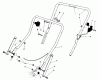 Toro 20675 - Lawnmower, 1986 (6000001-6999999) Listas de piezas de repuesto y dibujos HANDLE ASSEMBLY