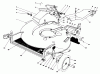 Toro 20675 - Lawnmower, 1986 (6000001-6999999) Listas de piezas de repuesto y dibujos HOUSING ASSEMBLY
