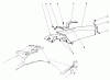 Toro 20675 - Lawnmower, 1986 (6000001-6999999) Listas de piezas de repuesto y dibujos SIDE DISCHARGE CHUTE MODEL NO. 59108 (OPTIONAL)