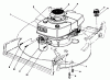 Toro 20676 - Lawnmower, 1984 (4000001-4999999) Listas de piezas de repuesto y dibujos ENGINE ASSEMBLY
