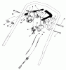Toro 20676 - Lawnmower, 1984 (4000001-4999999) Listas de piezas de repuesto y dibujos TRACTION CONTROL ASSEMBLY