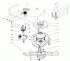 Toro 20676 - Lawnmower, 1985 (5000001-5999999) Listas de piezas de repuesto y dibujos BLADE BRAKE CLUTCH ASSEMBLY