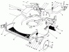 Toro 20676 - Lawnmower, 1985 (5000001-5999999) Listas de piezas de repuesto y dibujos HOUSING ASSEMBLY