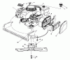 Toro 20680 - Lawnmower, 1984 (4000001-4999999) Listas de piezas de repuesto y dibujos ENGINE ASSEMBLY