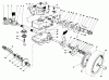 Toro 20680 - Lawnmower, 1985 (5000001-5999999) Listas de piezas de repuesto y dibujos GEAR CASE ASSEMBLY