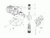 Toro 20680 - Lawnmower, 1990 (0000001-0999999) Listas de piezas de repuesto y dibujos CRANKSHAFT ASSEMBLY (MODEL NO. 47PK9-1)