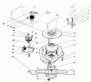 Toro 20684 - Lawnmower, 1986 (6000001-6999999) Listas de piezas de repuesto y dibujos BLADE BRAKE CLUTCH ASSEMBLY (USED ON UNITS WITH SERIAL NO. 6002201 & UP)