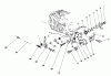 Toro 20684 - Lawnmower, 1986 (6000001-6999999) Listas de piezas de repuesto y dibujos GOVERNOR ASSEMBLY 47PE-4 (USED ON UNITS WITH SERIAL NO. 6000101-6002200)