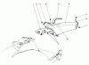 Toro 20684 - Lawnmower, 1986 (6000001-6999999) Listas de piezas de repuesto y dibujos SIDE DISCHARGE CHUTE MODEL NO. 59108 (OPTIONAL)