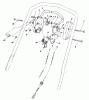 Toro 20684 - Lawnmower, 1986 (6000001-6999999) Listas de piezas de repuesto y dibujos TRACTION CONTROL ASSEMBLY
