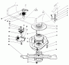 Toro 20684 - Lawnmower, 1987 (7000001-7999999) Listas de piezas de repuesto y dibujos BLADE BRAKE CLUTCH ASSEMBLY
