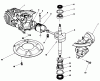 Toro 20684 - Lawnmower, 1987 (7000001-7999999) Listas de piezas de repuesto y dibujos ENGINE ASSEMBLY (MODEL NO. 47PG6)