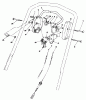 Toro 20684 - Lawnmower, 1987 (7000001-7999999) Listas de piezas de repuesto y dibujos TRACTION CONTROL ASSEMBLY