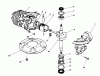 Toro 20684C - Lawnmower, 1989 (9000001-9999999) Listas de piezas de repuesto y dibujos ENGINE ASSEMBLY (ENGINE MODEL NO. 47PJ8) (ENGINE MODEL NO. 47PH7)