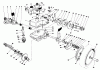 Toro 20692 - Lawnmower, 1987 (7000001-7999999) Listas de piezas de repuesto y dibujos GEAR CASE ASSEMBLY
