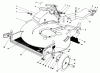 Toro 20692 - Lawnmower, 1987 (7000001-7999999) Listas de piezas de repuesto y dibujos HOUSING ASSEMBLY