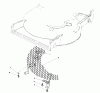 Toro 20692 - Lawnmower, 1990 (0000001-0999999) Listas de piezas de repuesto y dibujos LEAF SHREDDER KIT MODEL NO. 59157 (OPTIONAL)