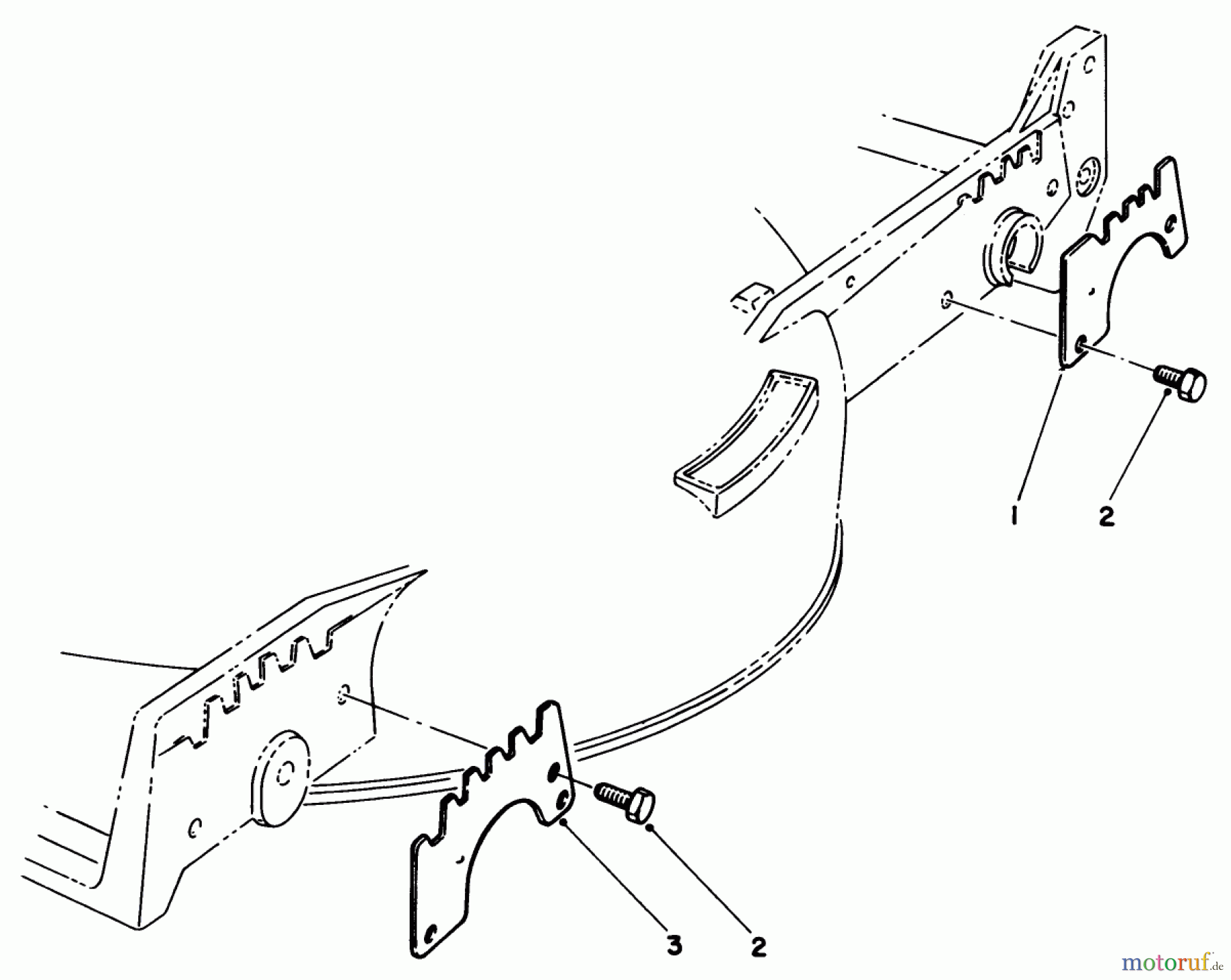  Toro Neu Mowers, Walk-Behind Seite 1 20692C - Toro Lawnmower, 1988 (8000001-8999999) WEAR PLATE KIT NO. 49-4080 (OPTIONAL)