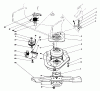 Toro 20695 - Lawnmower, 1987 (7000001-7999999) Listas de piezas de repuesto y dibujos BLADE BRAKE CLUTCH ASSEMBLY
