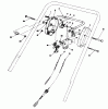 Toro 20695 - Lawnmower, 1987 (7000001-7999999) Listas de piezas de repuesto y dibujos TRACTION CONTROL ASSEMBLY