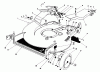 Toro 20695 - Lawnmower, 1988 (8000001-8999999) Listas de piezas de repuesto y dibujos HOUSING ASSEMBLY