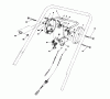 Toro 20695 - Lawnmower, 1988 (8000001-8999999) Listas de piezas de repuesto y dibujos TRACTION CONTROL ASSEMBLY