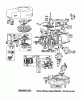Toro 20698 - Lawnmower, 1978 (8000001-8999999) Listas de piezas de repuesto y dibujos ENGINE BRIGGS & STRATTON MODEL NO. 92908-1934-01