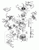 Toro 20700 - Lawnmower, 1978 (8000001-8999999) Listas de piezas de repuesto y dibujos ENGINE TECUMSEH MODEL TNT 100-10049B