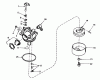 Toro 20705 - Lawnmower, 1980 (0000001-0999999) Listas de piezas de repuesto y dibujos CARBURETOR NO. 632050