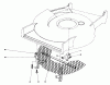 Toro 20705 - Lawnmower, 1980 (0000001-0999999) Listas de piezas de repuesto y dibujos LEAF SHREDDER KIT NO. 59105 (OPTIONAL)