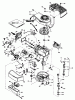 Toro 20705 - Lawnmower, 1983 (3000001-3999999) Listas de piezas de repuesto y dibujos ENGINE TECUMSEH MODEL NO. TNT 100-10086E
