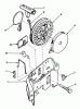 Toro 20705 - Lawnmower, 1983 (3000001-3999999) Listas de piezas de repuesto y dibujos STARTER NO. 590531