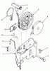 Toro 20705 - Lawnmower, 1984 (4000001-4999999) Listas de piezas de repuesto y dibujos STARTER NO. 590531
