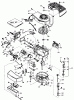 Toro 20705 - Lawnmower, 1985 (5000001-5999999) Listas de piezas de repuesto y dibujos ENGINE TECUMSEH MODEL NO. TNT 100-10086E