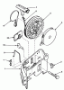 Toro 20705 - Lawnmower, 1985 (5000001-5999999) Listas de piezas de repuesto y dibujos STARTER NO. 590531