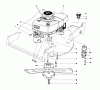 Toro 20715 - Lawnmower, 1979 (9000001-9999999) Listas de piezas de repuesto y dibujos ENGINE ASSEMBLY
