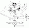 Toro 20715 - Lawnmower, 1981 (1000001-1999999) Listas de piezas de repuesto y dibujos ENGINE ASSEMBLY