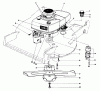 Toro 20715 - Lawnmower, 1982 (2000001-2999999) Listas de piezas de repuesto y dibujos ENGINE ASSEMBLY